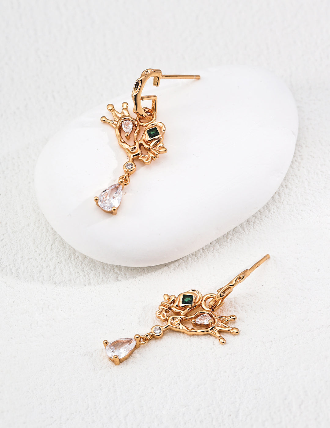Joker Crown Earrings