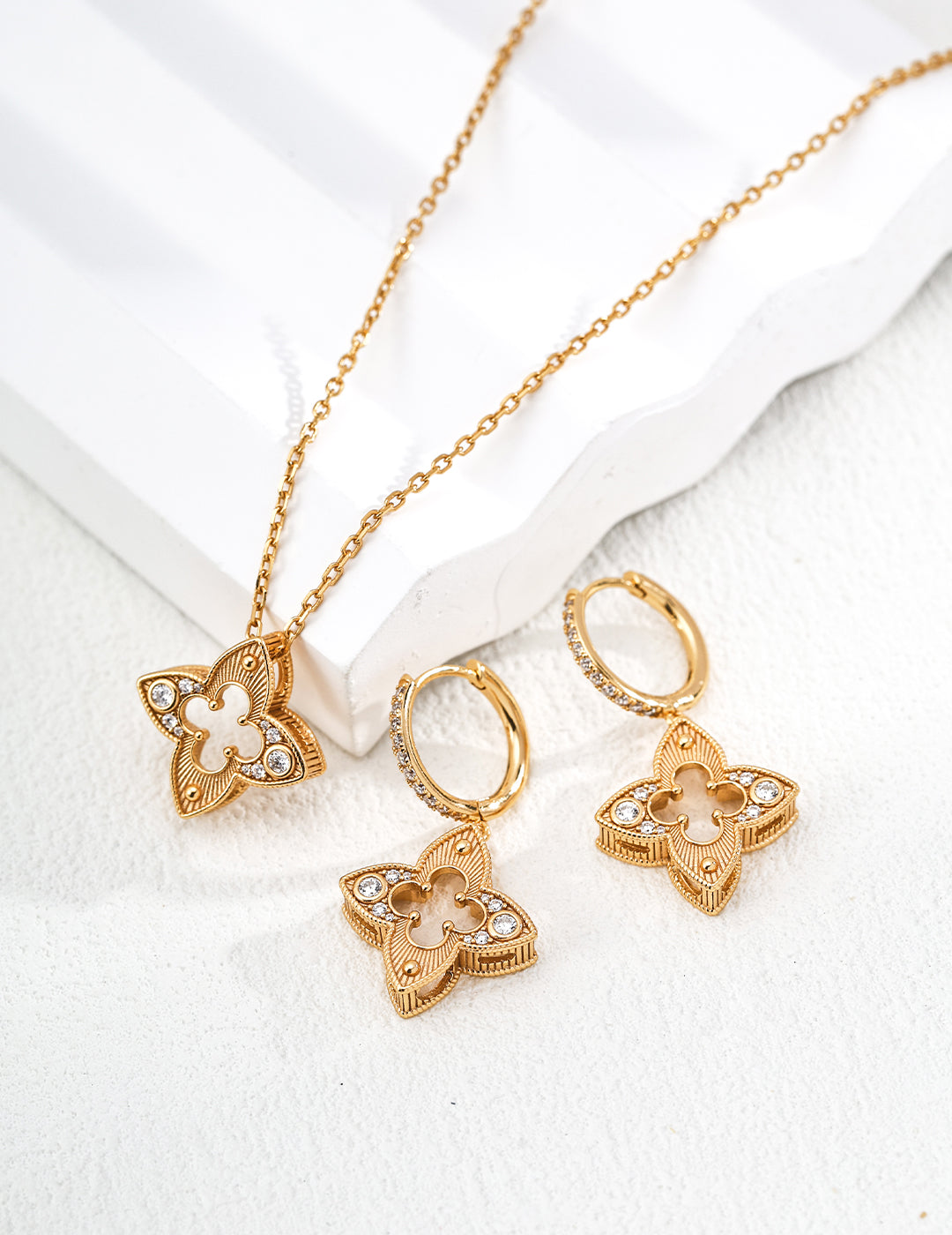 four-leaf clover necklace