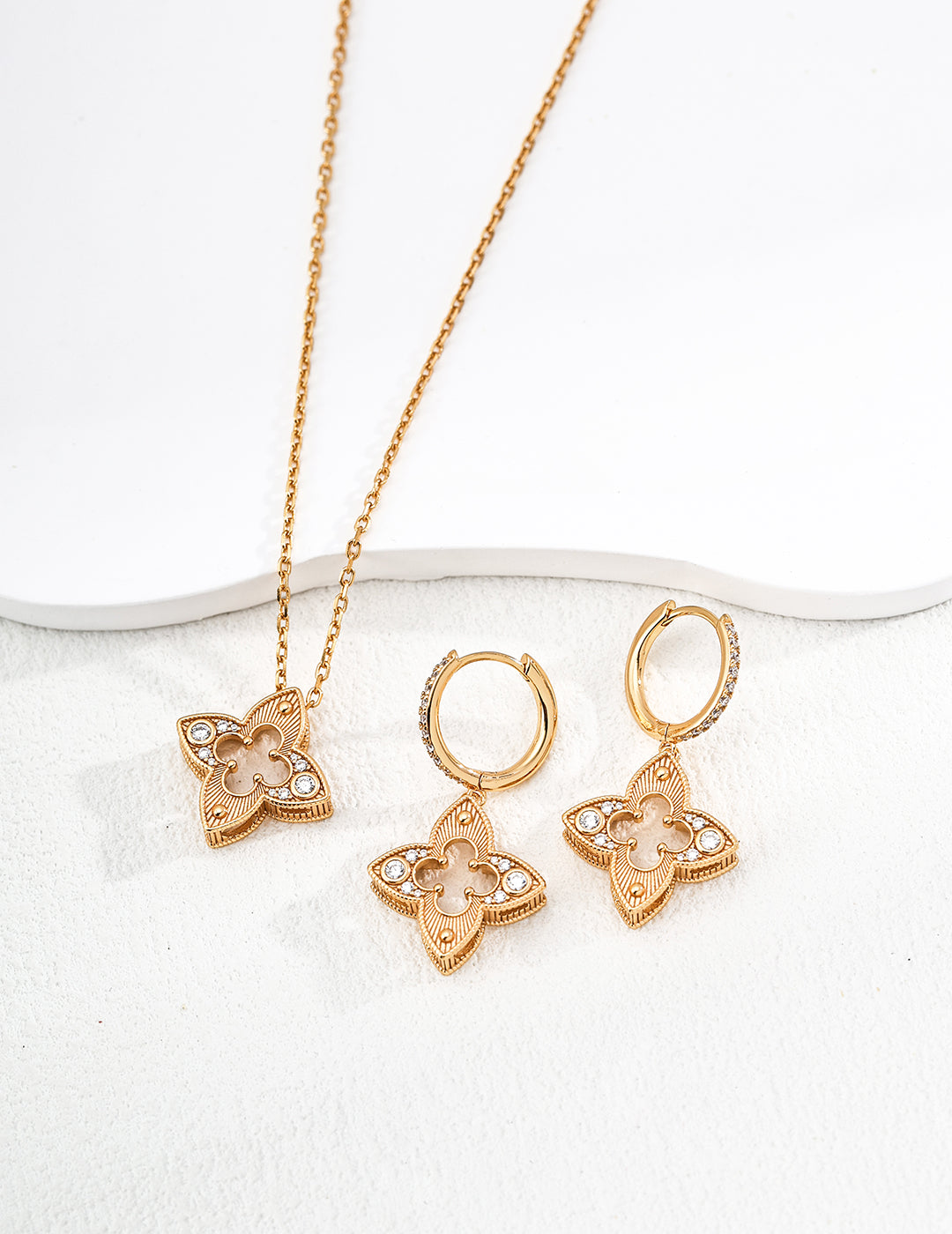 four-leaf clover necklace