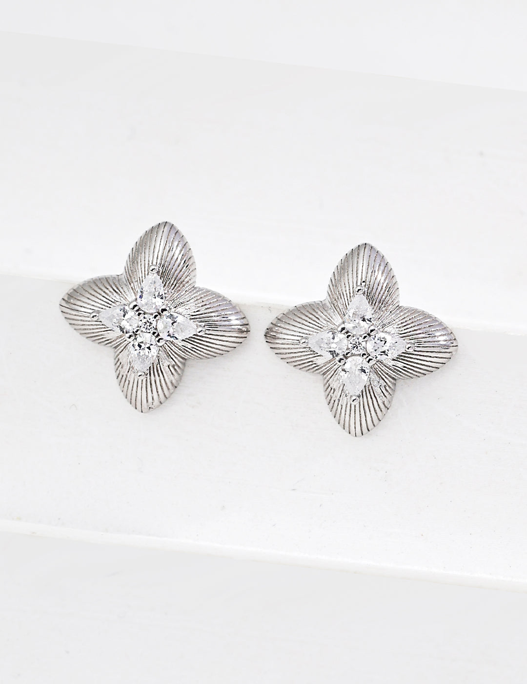 four-leaf clover earrings