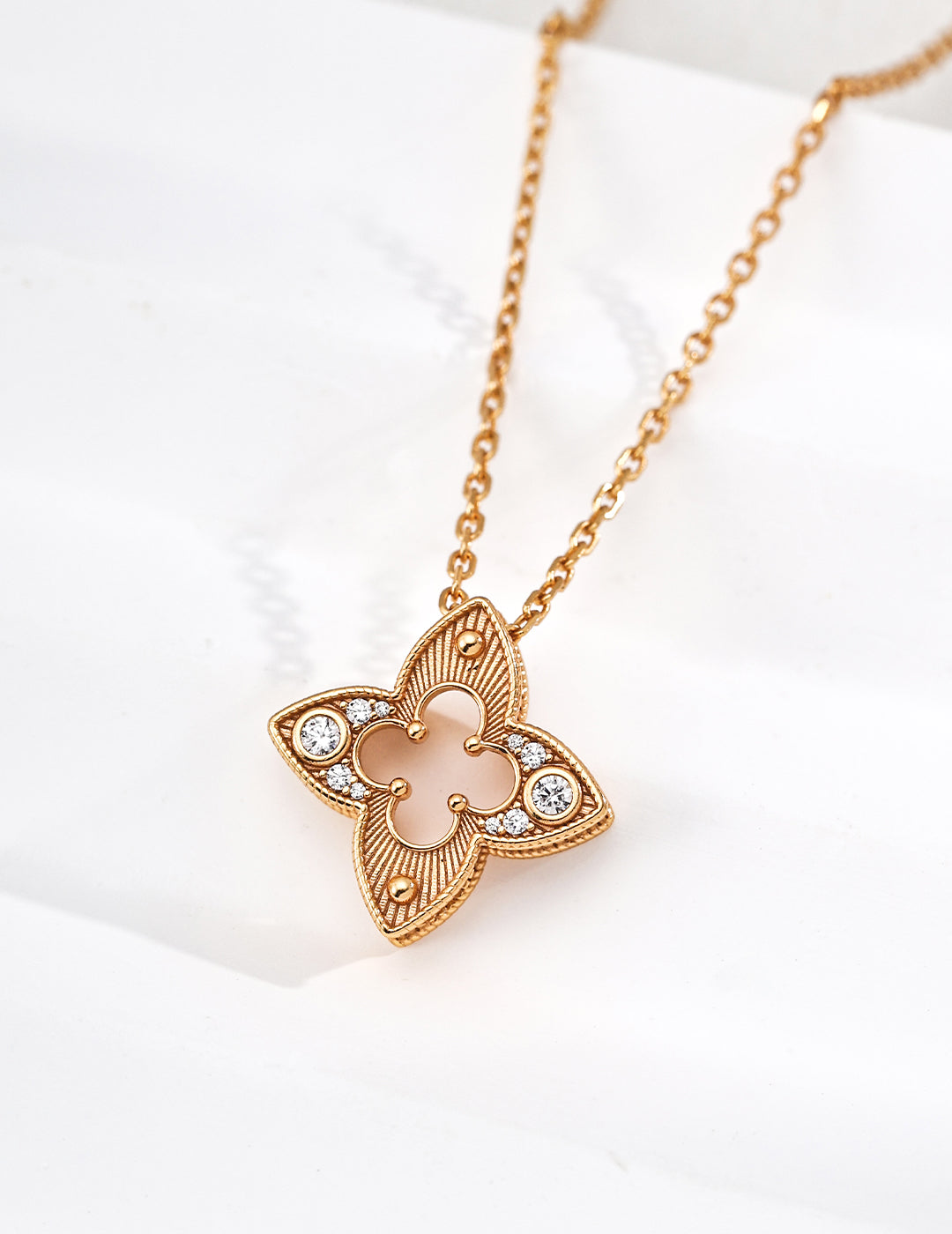 four-leaf clover necklace