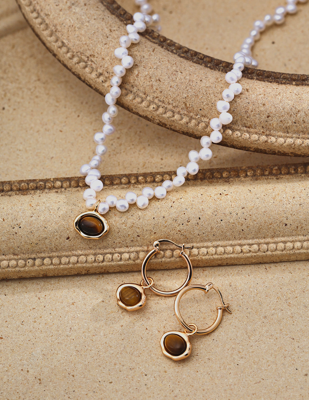 S925 Sterling Silver Natural Pearl Necklace