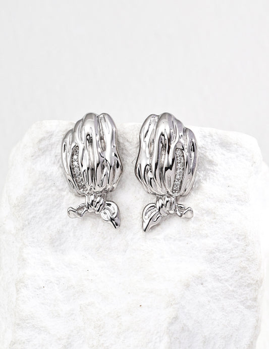 S925 Sterling Silver Vintage Earrings