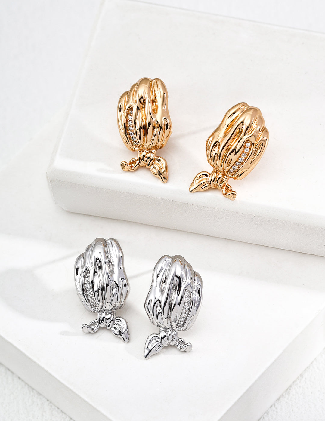 S925 Sterling Silver Vintage Earrings