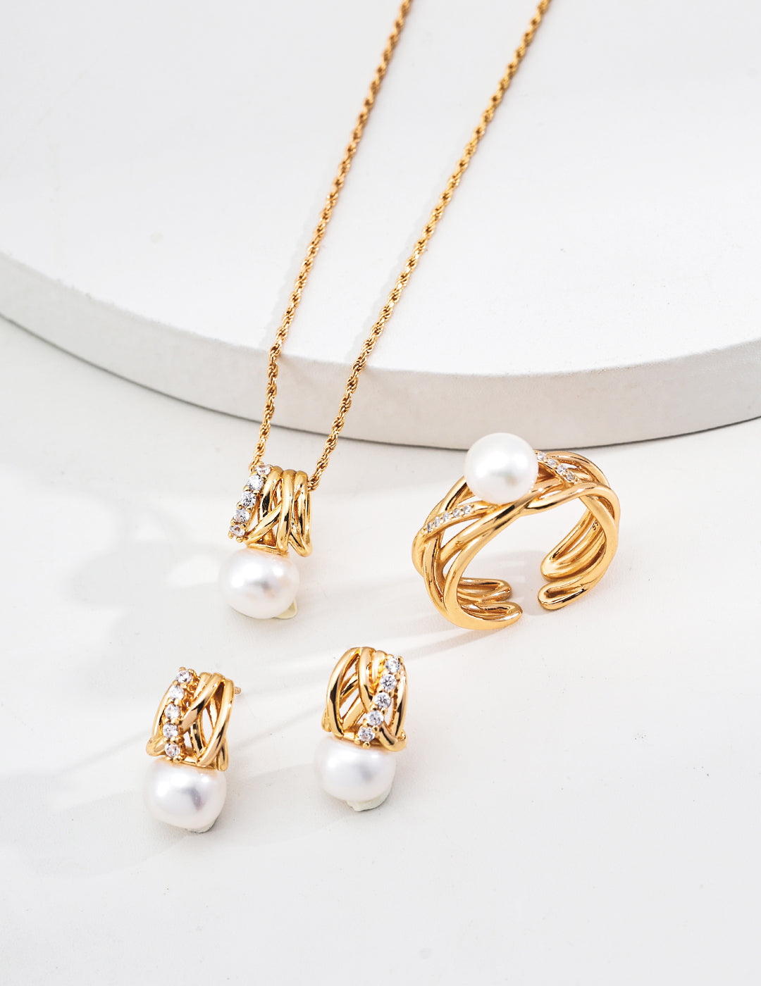 S925 Sterling Silver Starry Sky-Inspired Cubic Zirconia Ring