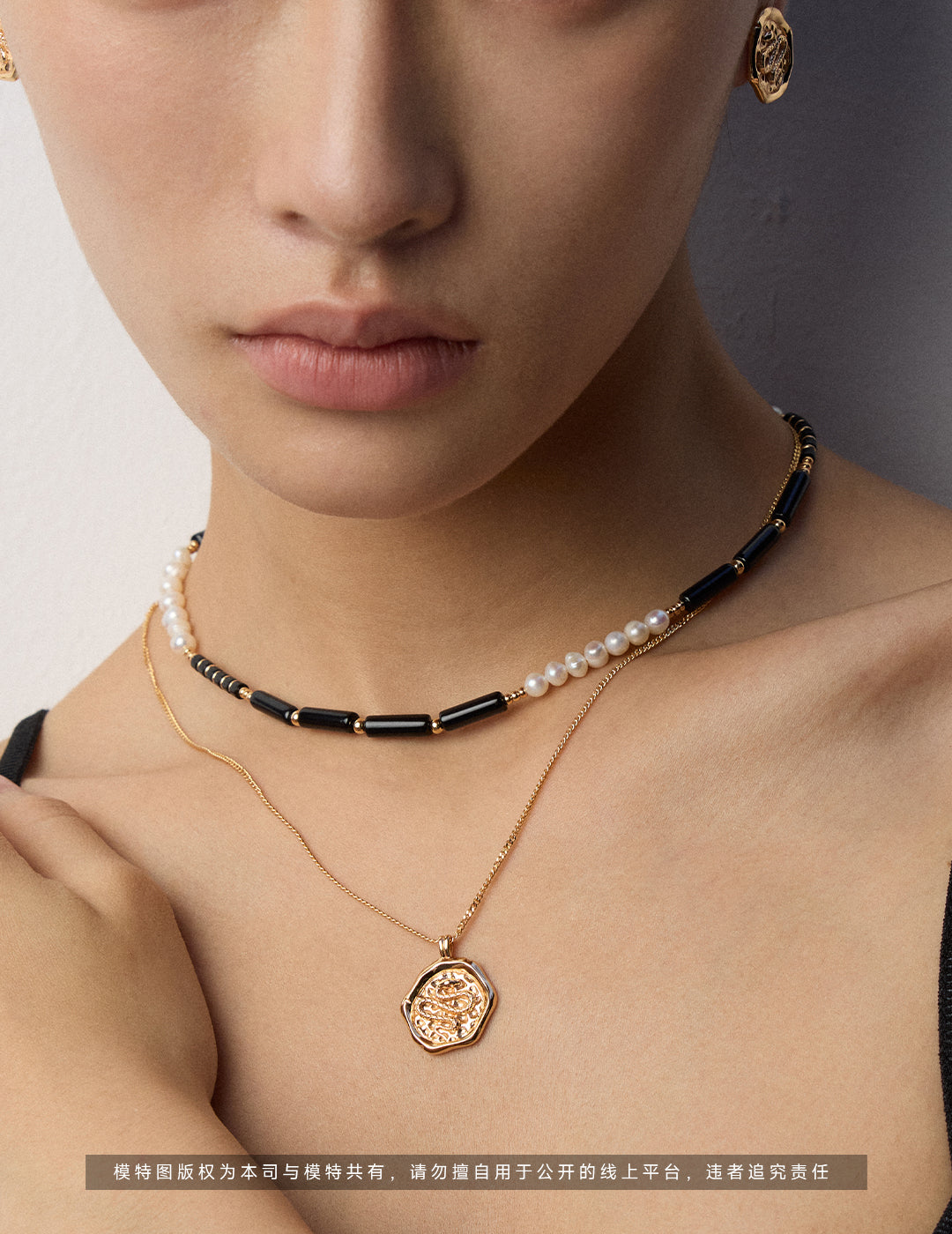 S925 Silver Vintage Snake-Year Chinese Style Necklace