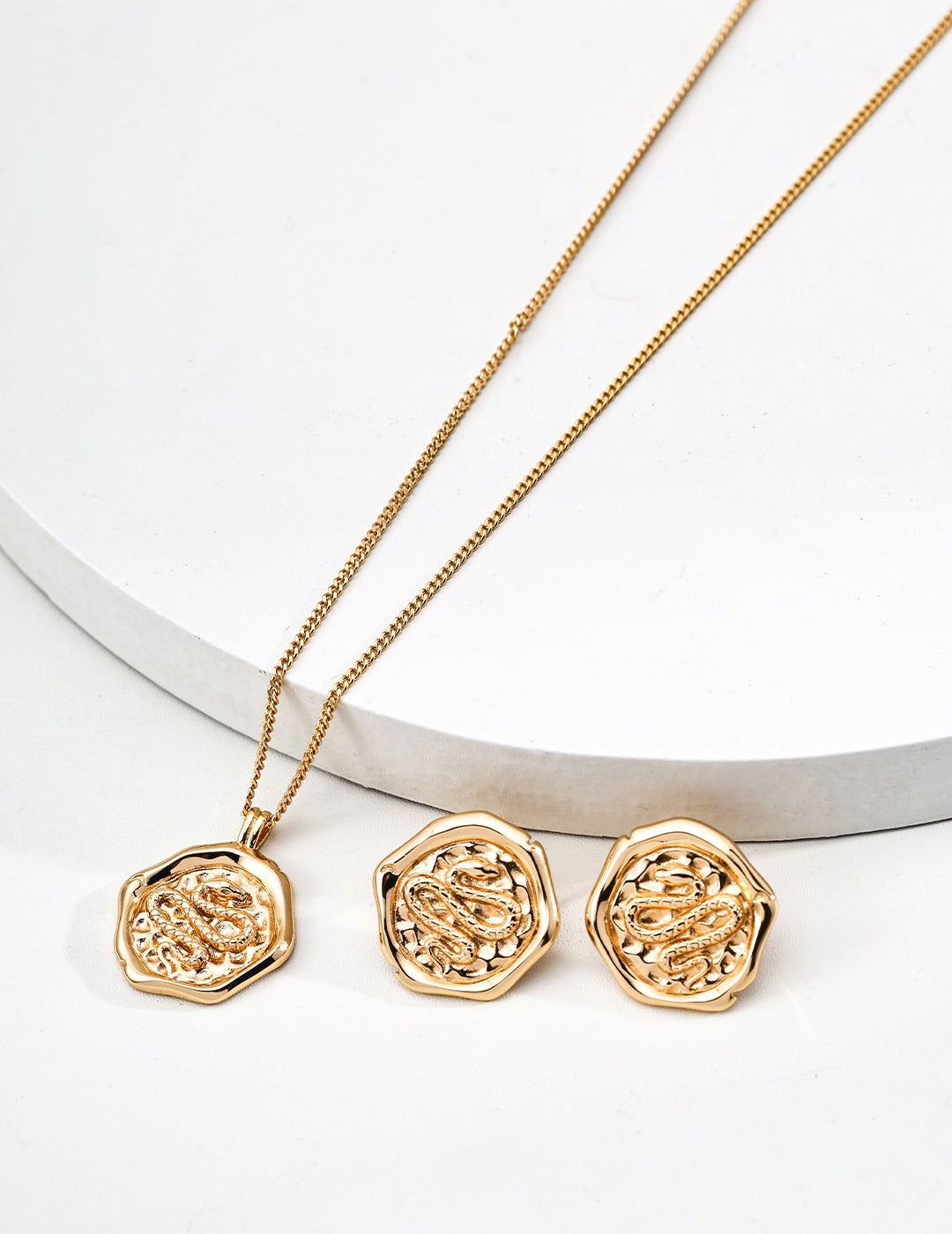 S925 Silver Vintage Snake-Year Chinese Style Necklace